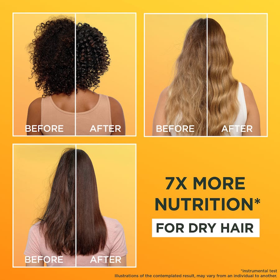 Garnier Fructis Hair Mask Banana Hair Food 390mL