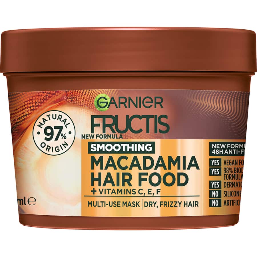 Garnier Fructis Hair Mask Macadamia Hair Food 390mL