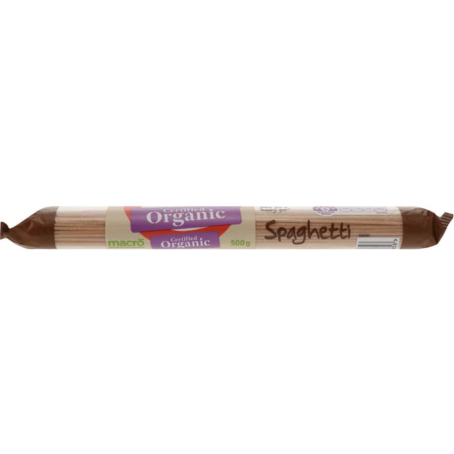 Macro Organic Pasta Spaghetti Wholemeal 500g