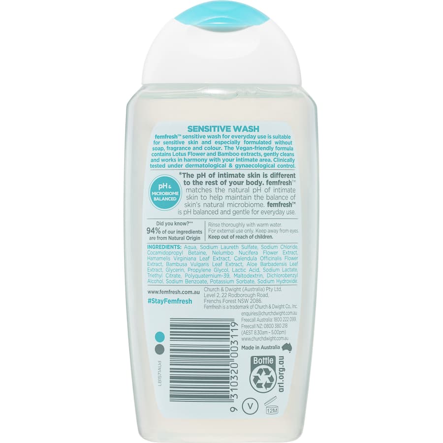 Femfresh Intimate Wash Sensitive 250mL