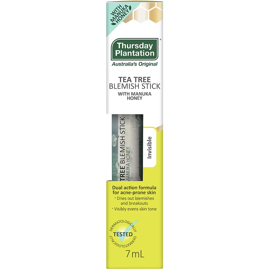 Thursday Plantation Tea Tree Blemish Stick For Acne Prone Skin 7mL
