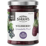 Barkers Spreadable Fruit Wild Berry No Refined Sugar 260g