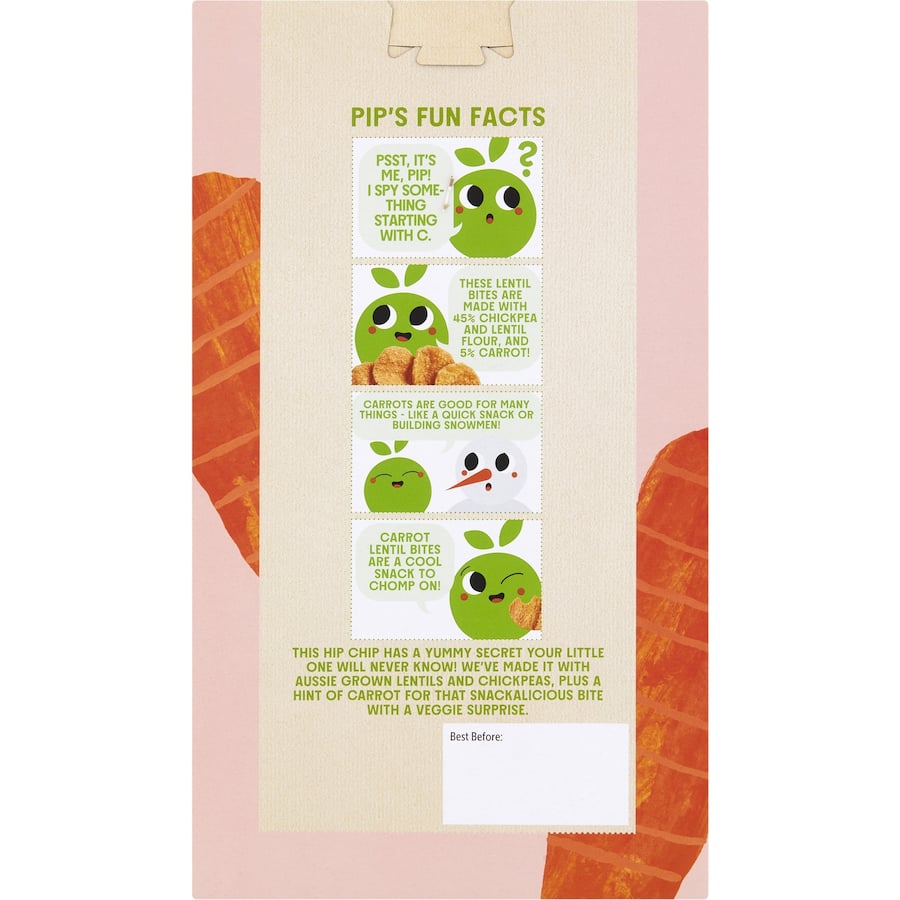 Macro Lentil Bites Cruzin Carrot Multipack 6pack