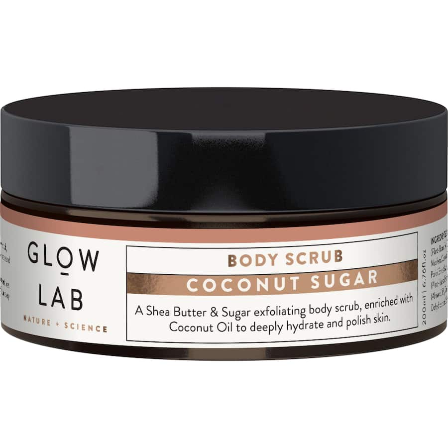 Glow Lab Body Scrub Coconut 200mL