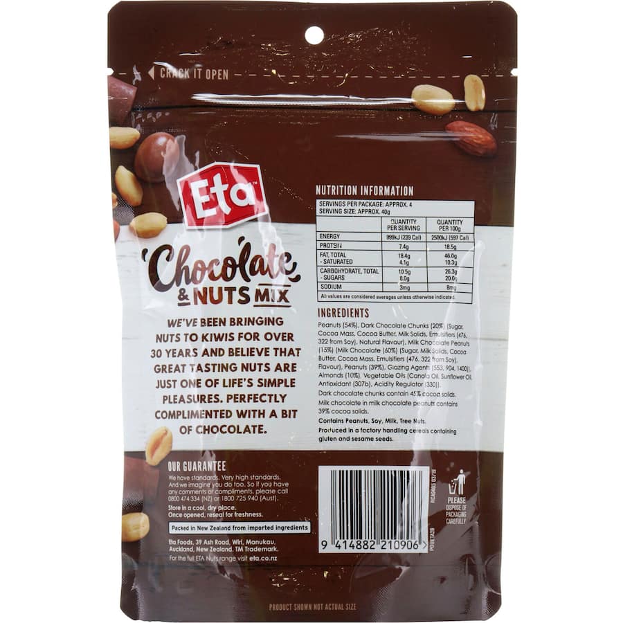 Eta Snack Mix Chocolate 150g
