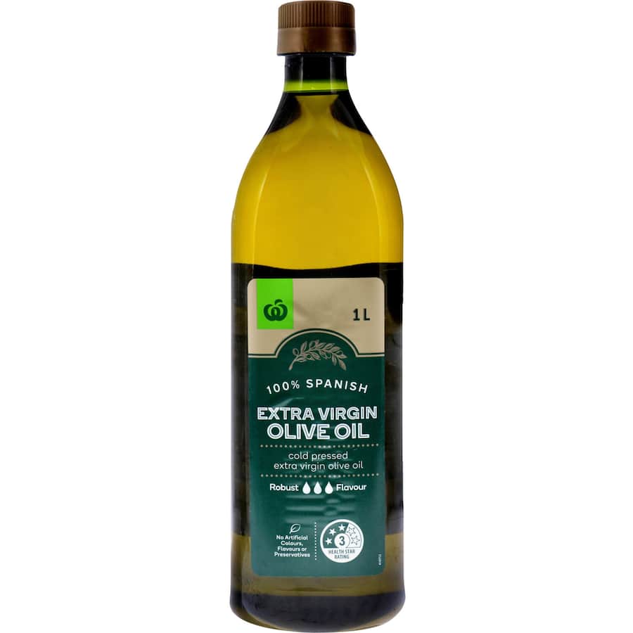 Woolworths Olive Oil Extra Virgin 1L