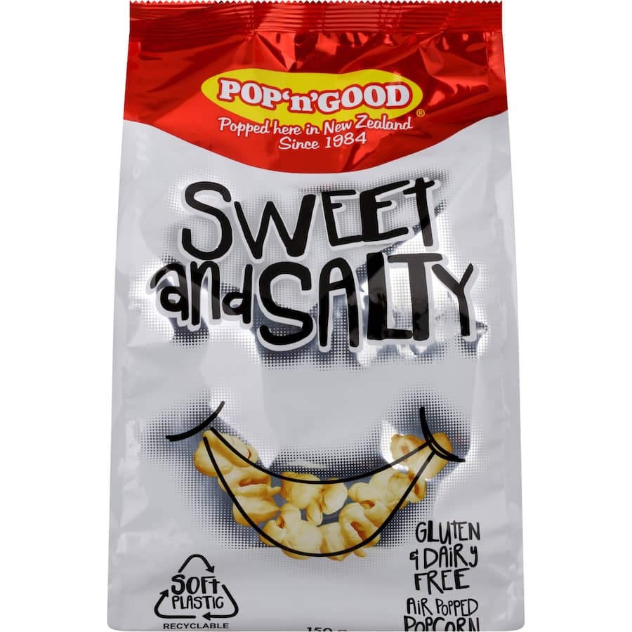 Pop N Good Popcorn Sweet & Salty Kettle Corn 150g