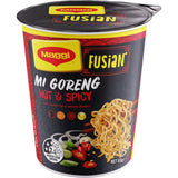 Maggi Fusian Instant Noodles Hot & Spicy Mi Goreng Cup 65g