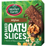Mother Earth Oaty Slices Oat Bars Afghan 6pk 240g