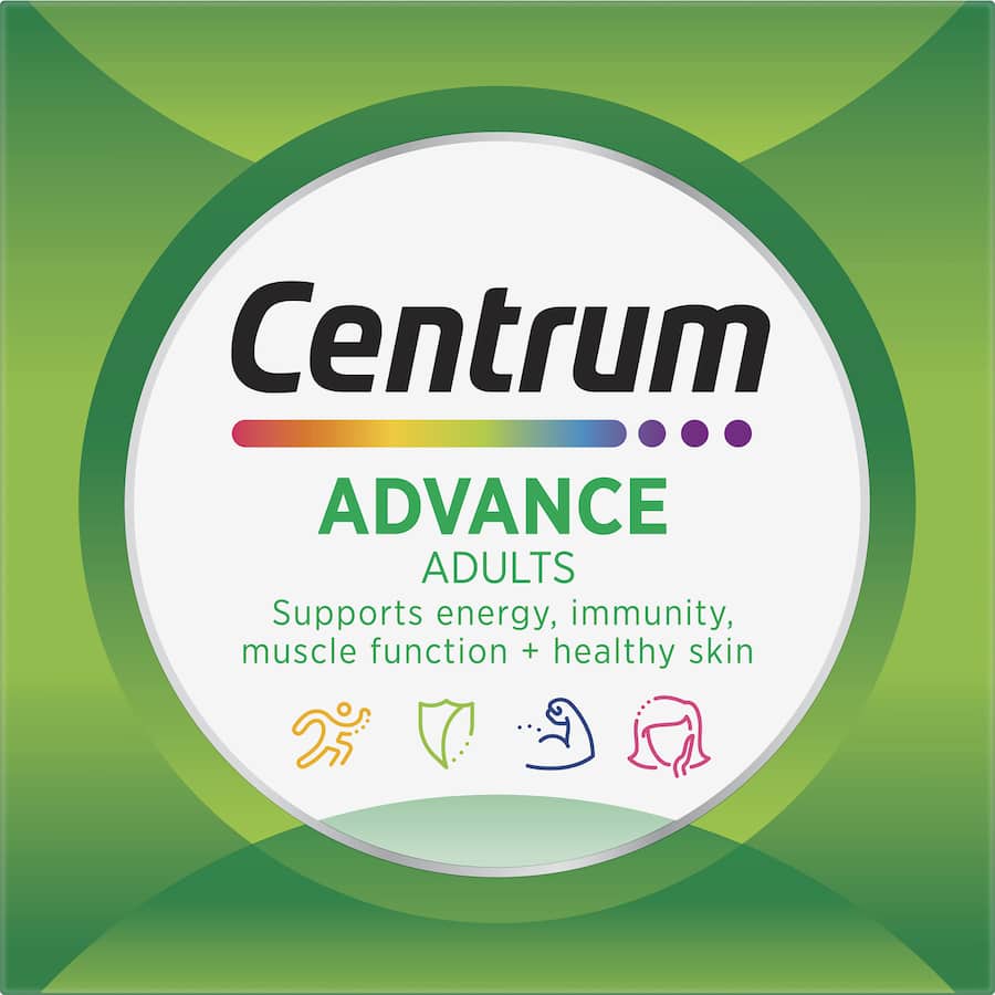 Centrum Advance 50+ Daily Multivitamin Supplement Tablets 60pack