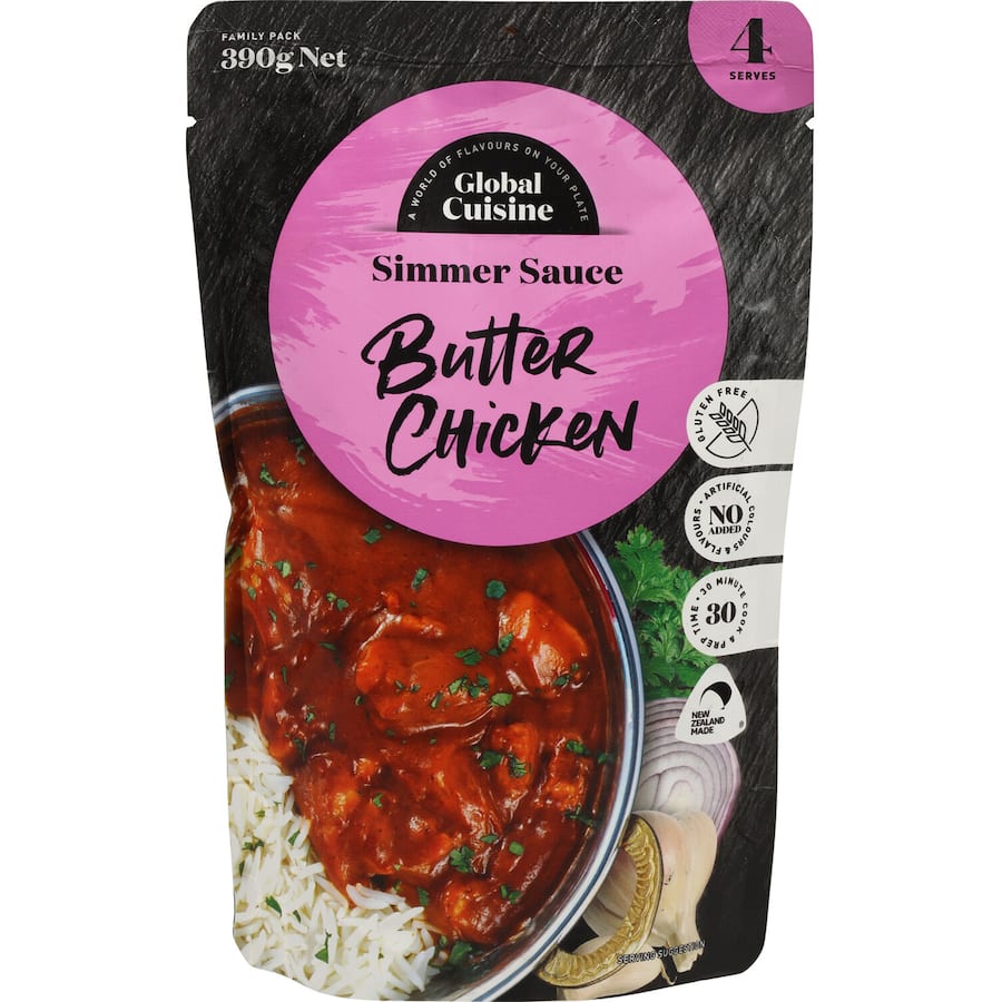 Global Cuisine Coating Butter Chicken 390g