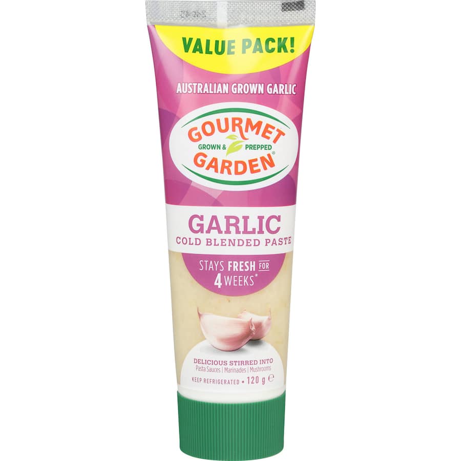 Gourmet Garden Fresh Vegetable Garlic Paste Tube 120g