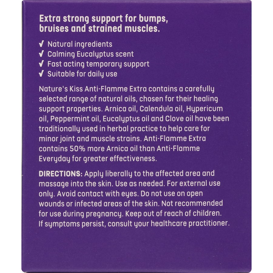 Nature's Kiss Anti-flamme Extra 120g