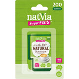 Natvia Sugar Substitute Stevia White Sweetener Tablets 200pack