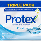 Protex Antibacterial Bar Soap Fresh Value Pack 90g bars 3pack x 90g