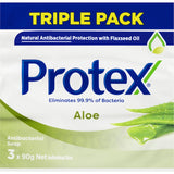 Protex Antibacterial Bar Soap Aloe Extract Value Pack 90g bars 3pack x 90g