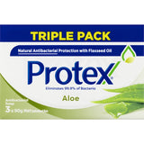 Protex Antibacterial Bar Soap Aloe Extract Value Pack 90g bars 3pack x 90g