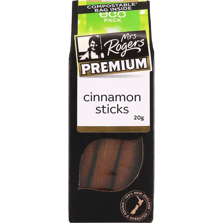 Mrs Rogers Eco Pack Cinnamon Sticks Box 20g
