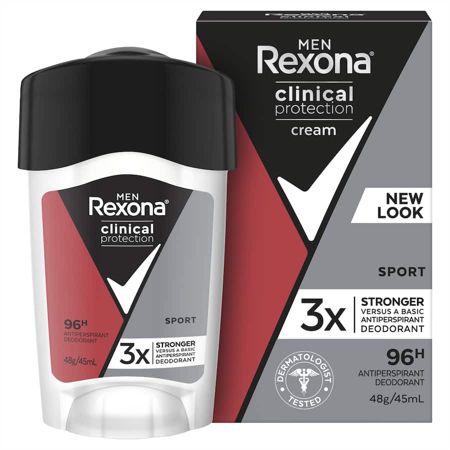 Rexona Men Clinical Protection Antiperspirant Stick Sport 45mL