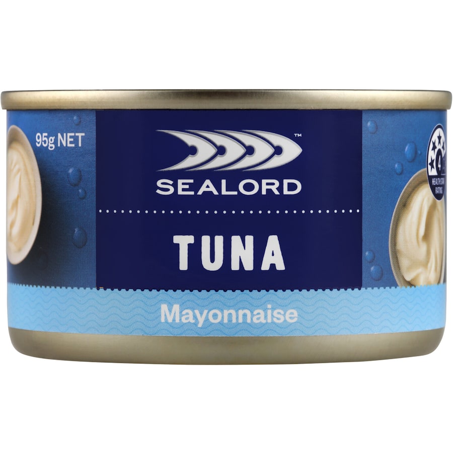 Sealord Sensations Tuna In Mayonnaise Tear tab can 95g