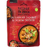 Passage To India Simmer Sauce Coconut & Cashew Chicken Pouch 375g