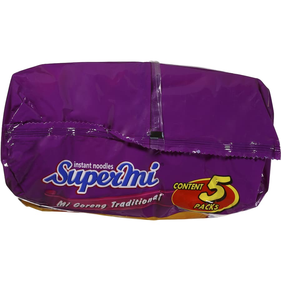 Super Mi Instant Noodles Mi Goreng Traditional 5pk 425g