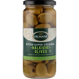 Delmaine Olives Green Pitted 470g