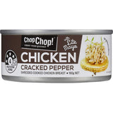 Chop Chop Canned Chicken Cracked Pepper Tear tab can 160g