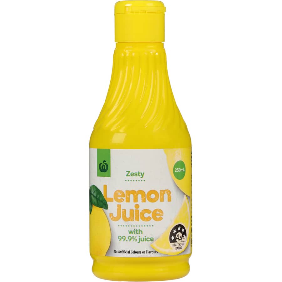 Woolworths Lemon Juice  250mL