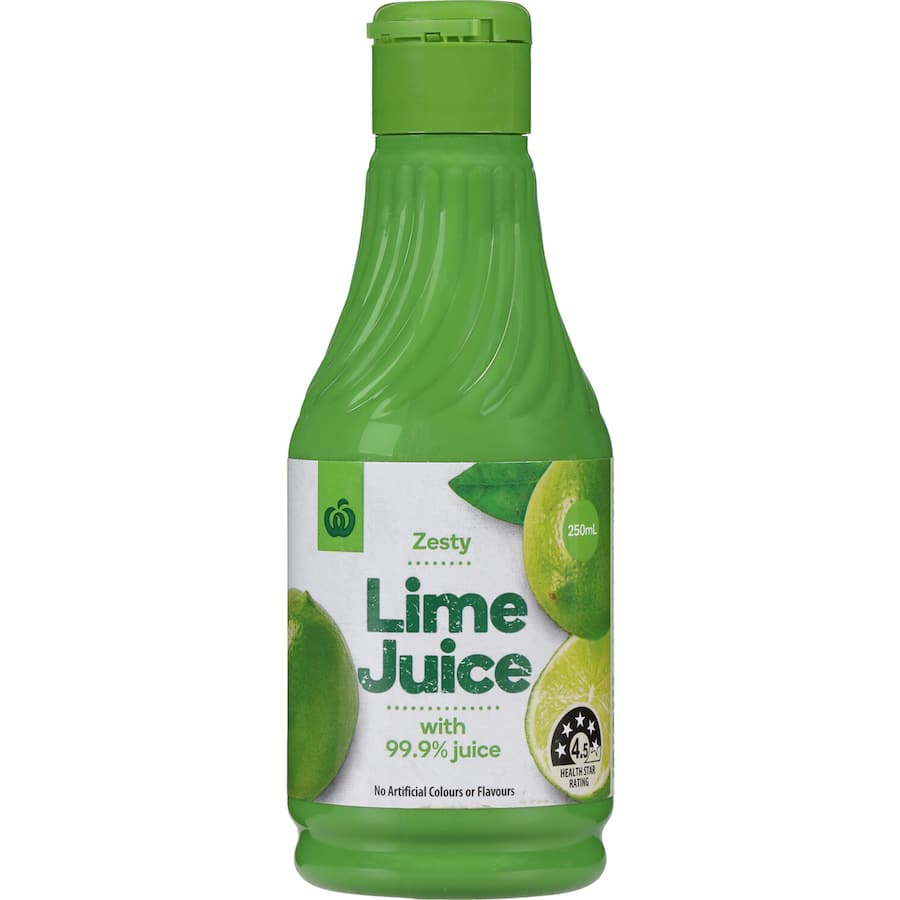 Woolworths Lime Juice  250mL