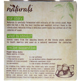 Naturals Sugar Substitute Naturals Stevia Sticks 60g