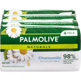 Palmolive Naturals Bar Soap Balanced & Mild Chamomile 90g bars 4pack