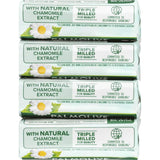 Palmolive Naturals Bar Soap Balanced & Mild Chamomile 90g bars 4pack