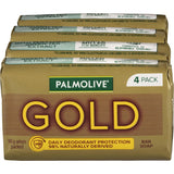 Palmolive Gold Soap Daily Deodorant Protection 90g bars 4pack