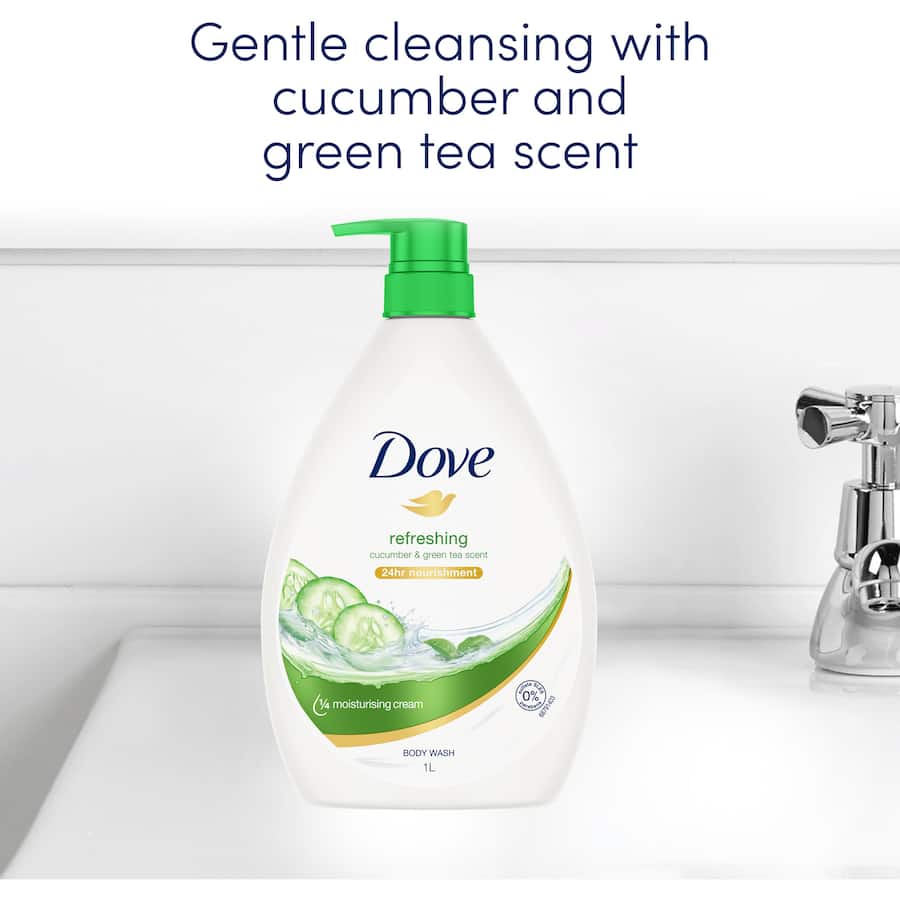 Dove Body Wash Fresh Touch Pump 1L