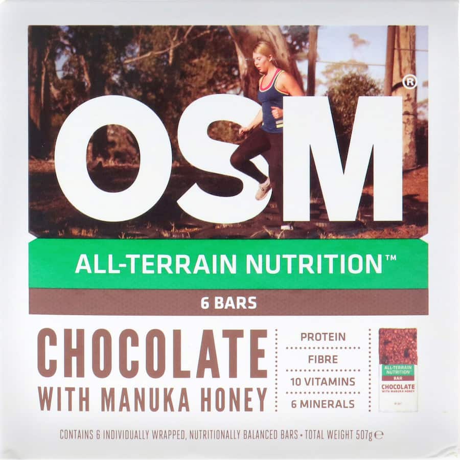 One Square Meal Protein Bars Chocolate Honey 6pk 480g