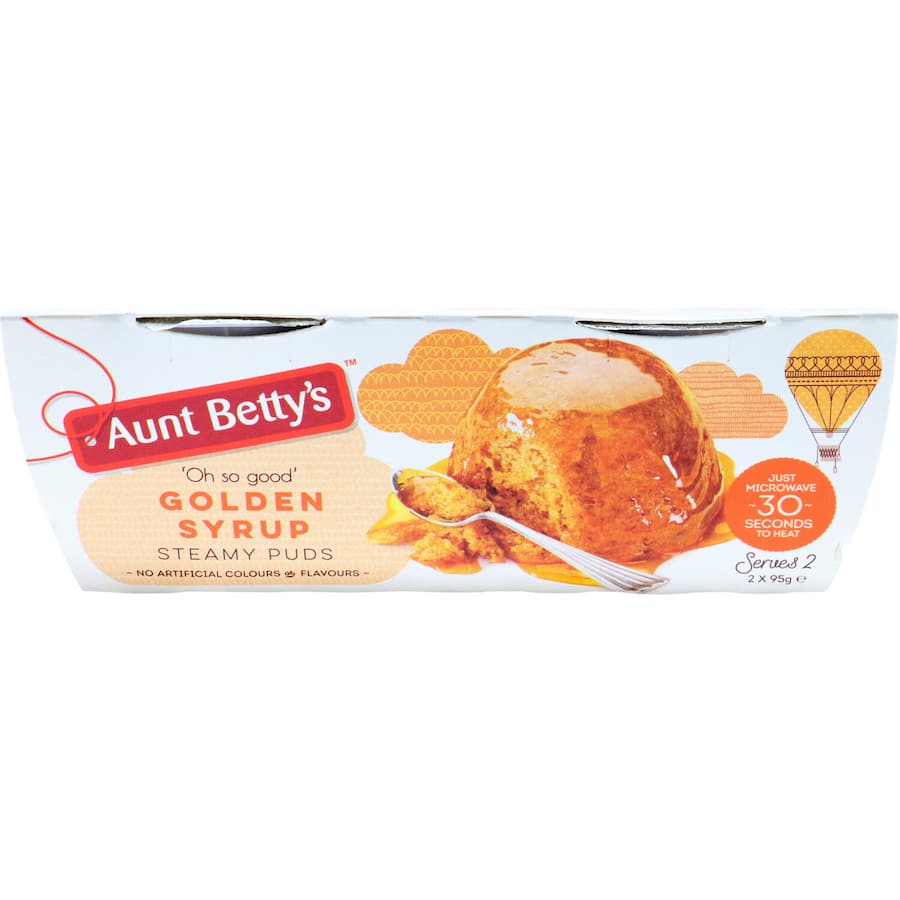 Aunt Bettys Steamed Pudding Golden Syrup 190g
