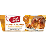 Aunt Bettys Steamed Pudding Gooey Caramel 190g 95g pottles 2pack