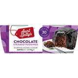 Aunt Bettys Steamed Pudding Chocolate 190g 95g pottles 2pack