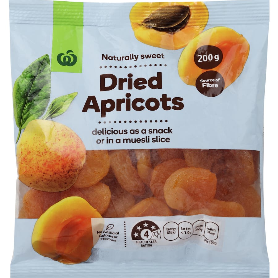 Woolworths Apricots  200g