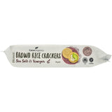 Ceres Organics Brown Rice Crackers Salt & Vinegar 115g