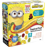 Iddy Biddy Fruit Snacks Tropical 8pk 160g