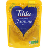 Tilda Steamed Rice Plain Jasmine Pouch 250g