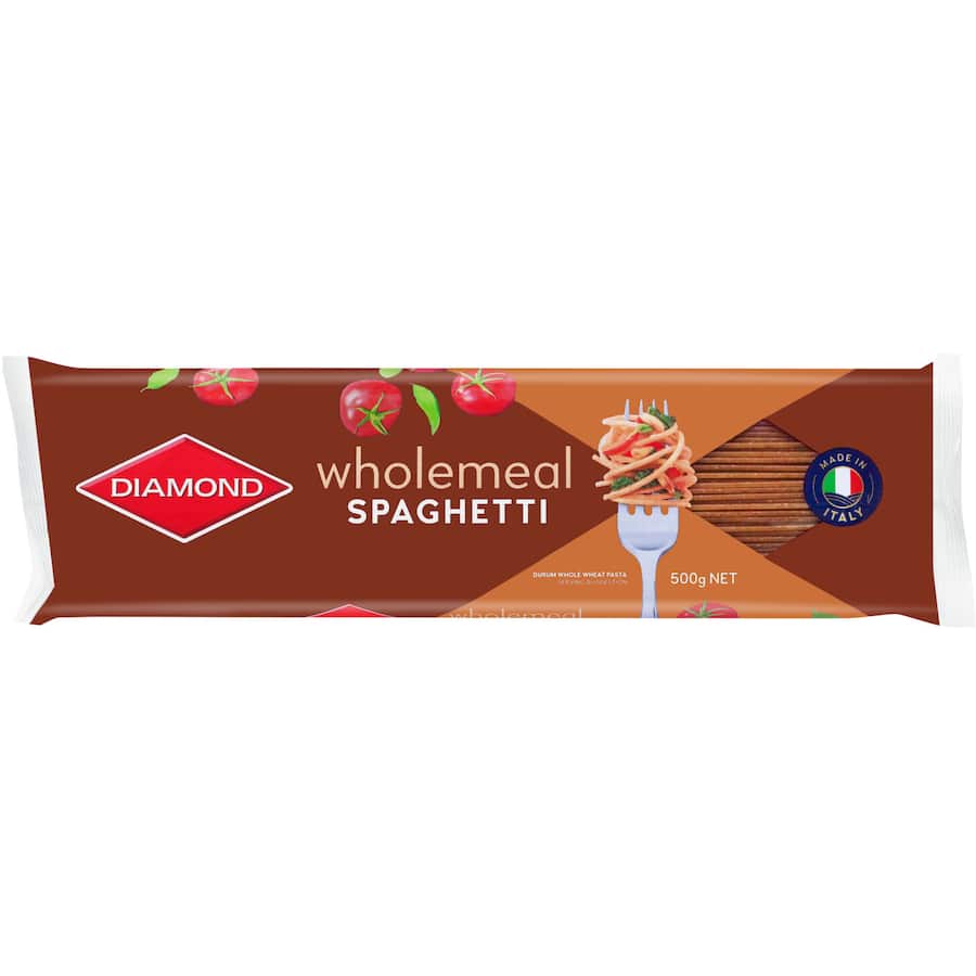 Diamond Pasta Spaghetti Wholemeal 500g