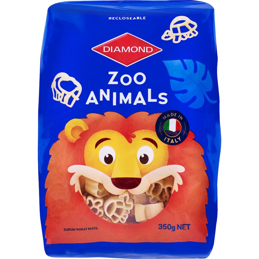 Diamond Pasta Zoo Animals 350g
