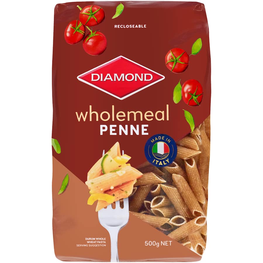 Diamond Pasta Penne Wholemeal 500g