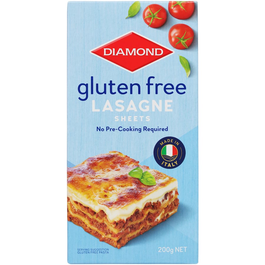 Diamond Pasta Lasagne Sheets Gluten Free 200g