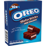 Oreo Creme Filled Biscuits Wafer Sticks Milk Chocolate Multipack 10pack
