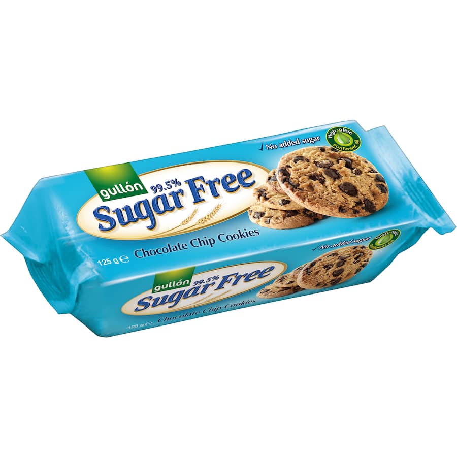 Gullon Sugar Free Chocolate Chip Biscuits  125g