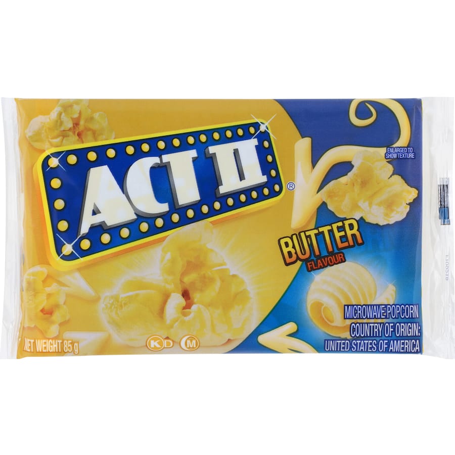 Act I I Microwave Popcorn Butter 85g